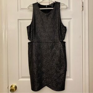 Forever 21 EUC Sleeveless Cut-Out Dress
